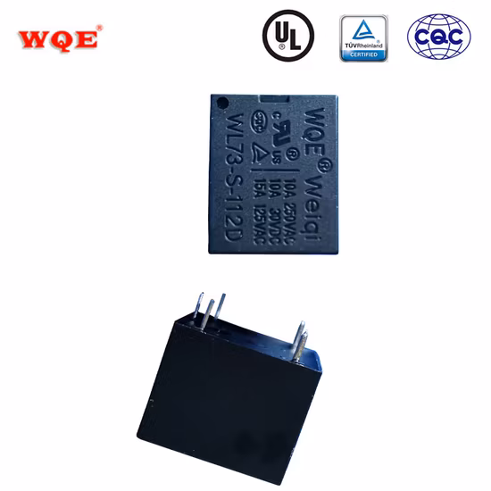 Wj107 7A 10A 220VAC 230VAC Spst Mini Power PCB Relay